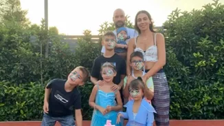 Ολυμπία Χοψονίδου-Βασίλης Σπανούλης | Η κόρη τους, Αιμιλία, έγινε 5 ετών - Το πάρτι και η οικογενειακή φωτογραφία