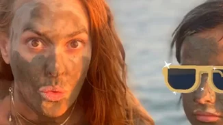 Σίσσυ Χρηστίδου | Βρήκε τον τρόπο να κάνει beauté μαζί με τα παιδιά της στην παραλία