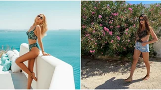 Tο αμφιλεγόμενο trend στα μαγιό που επιλέγουν οι Ελληνίδες celebrities