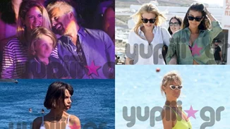 Καρβέλα & Πανουργιάς στη συναυλία της Άννας Βίσση, η Θεοδωρίδου με τις κόρες της στη Μύκονο και όλα τα νέα
