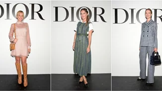 PFW | Το λαμπερό front row στο show του οίκου Dior