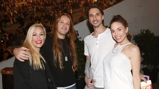 Κρυσταλλία Ρήγα | Το λευκό maxi φόρεμα της εγκυμονούσας σε έξοδο με την Πηνελόπη Αναστασοπούλου και τους συζύγους τους