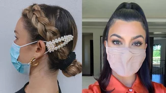 Κομψή με μάσκα | 5 χτενίσματα για να μην πονάνε τα αφτιά σου