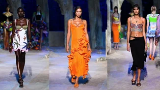 #Versaceapolis: Η SS21 συλλογή του οίκου Versace ήταν μία ωδή στον μυστηριώδη κόσμο του βυθού