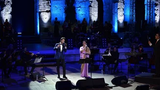 Σάκης Ρουβάς - Σόνια Θεοδωρίδου | Καταχειροκροτήθηκαν στο Ηρώδειο στην πιο ξεχωριστή συναυλία της χρονιάς