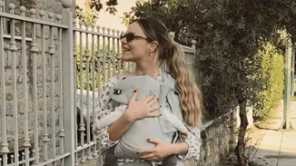 Γεωργία Αβασκαντήρα | Η σύζυγος του Γιώργου Χρανιώτη φωτογραφίζεται με τον 3,5 μηνών γιο τους