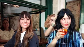 Ζενεβιέβ Μαζαρί | Οι ευχές στην Ηλιάνα Παπαγεωργίου λίγο πριν την πρεμιέρα της εκπομπής της