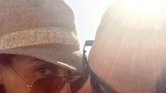 Ελεονώρα Μελέτη | Δημοσίευσε το πιο τρυφερό στιγμιότυπο με τον σύζυγο και την κόρη τους