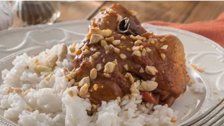 Γρήγορο κοτόπουλο με αμύγδαλα