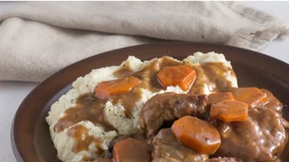 Χοιρινές μπουκιές με μπίρα