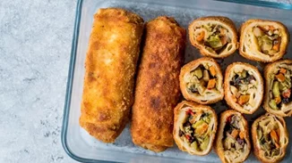 Μπουρεκάκια με κοτόπουλο