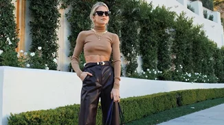 Πώς θα φορέσεις το δερμάτινο παντελόνι