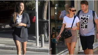 Αυτός ο συνδυασμός μίνι φούστας-παπουτσιών είναι ό,τι πιο σύγχρονο