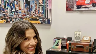 Πόπη Τσαπανίδου | Μοιράζεται μια παλιά φωτογραφία με τις κόρες της