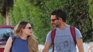 Γεωργία Αβασκαντήρα | Με casual look σε έξοδο με τον Γιώργο Χρανιώτη και τον γιο τους