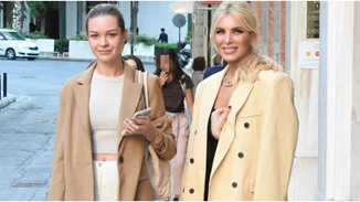 Street style inspiration | Η Κατερίνα Καινούργιου φόρεσε το τέλειο οversized σακάκι για το φθινόπωρο