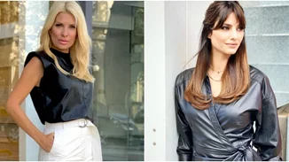Μια αναδρομή σε όλα τα δερμάτινα κομμάτια που φόρεσαν οι Ελληνίδες celebrities μέχρι τώρα
