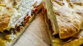 Φοκάτσια σάντουιτς με γαλοπούλα