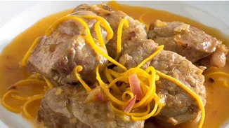 Ψαρονέφρι με πορτοκάλι και πάπρικα