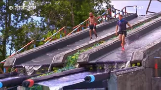 Survivor 4 | Ο Τριαντάφυλλος περπάτησε πάνω στην νεροτσουλήθρα και το Twitter τον αποθέωσε