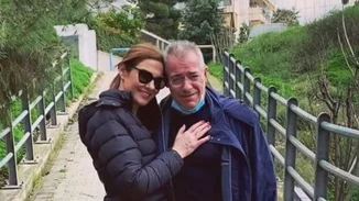 Φαίη Μαυραγάνη | Η σπάνια φωτογραφία με τον Νίκο Μάνεση με atheisure outfit