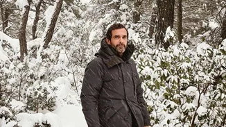 Κωνσταντίνος Μαρκουλάκης | Συνόδευσε τη μητέρα του στο εμβολιαστικό κέντρο