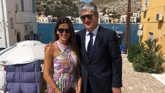 Η Σταματίνα Τσιμτσιλή με τον Θέμη Σοφό σε νέα εμφάνιση!