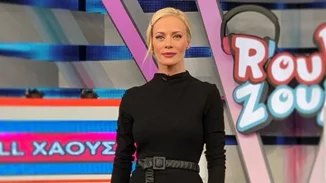 Ζέτα Μακρυπούλια | Φόρεσε το πιο ιδιαίτερο μαύρο φόρεμα από Zara και θα το βρεις σε έκπτωση