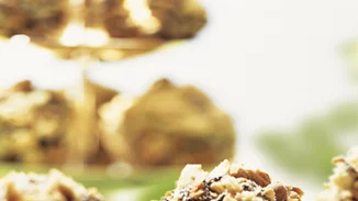 Σοκολατάκια με μπανάνα, μπισκότα πτι-μπερ και βανίλια υποβρύχιο για γλυκό χωρίς ψήσιμο