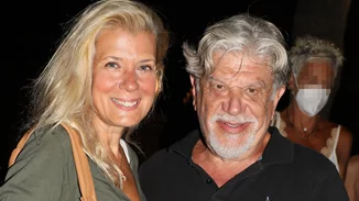 Γιάννης Βούρος | Η σπάνια δημόσια εμφάνιση με την εντυπωσιακή σύζυγό του, Λένα Κώνστα