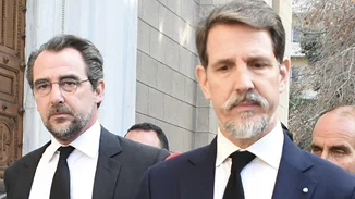 Παύλος και Νικόλαος Γλύξμπουργκ | Η δημόσια εμφάνιση στο κέντρο της Αθήνας