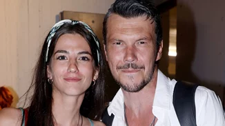 Ο Ιωάννης Παπαζήσης και η Αναστασία Παντούση στην πρώτη τους δημόσια εμφάνιση