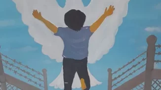 "Τα παιδιά της Ριτσώνας" | Βλαδίμηρος Κυριακίδης και Έφη Μουρίκη γεμίζουν χρώμα το Ίδρυμα Κακογιάννη