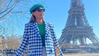 Τατιάνα Στεφανίδου | Η φωτογραφία μπροστά από τον Πύργο του Άιφελ και το παριζιάνικο outfit που ενθουσίασε τους fans της