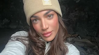 Η Ήβη Αδάμου με glazed donut nails, την πιο εντυπωσιακή εκδοχή των nude νυχιών