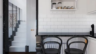 Μια επιβλητική μεζονέτα στο Μαρούσι φέρνει αέρα Λονδίνου με μία διαφορετική ανακαίνιση - η έξυπνη χρήση χώρων και το ιδιαίτερο μπάνιο