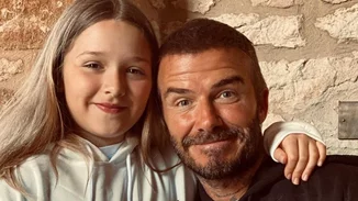 David Beckham | Η cute στιγμή που τραγουδάει και χορεύει με την κόρη του, Harper, σε συναυλία του Harry Styles