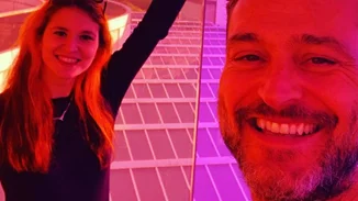 Γιώργος Καραμίχος | Οι σπάνιες φωτογραφίες με την 22χρονη κόρη του με το ιδιαίτερο στιλ