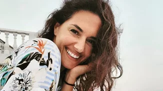 Η Νόνη Δούνια σε μία σπάνια δημόσια εμφάνιση με τον σύζυγό της, Κυριάκο Μουρατίδη, και τα πανέμορφα παιδιά τους