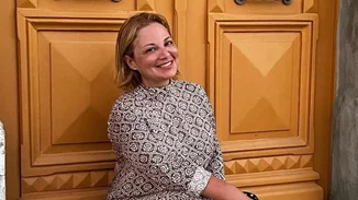 Νάνσυ Ζαμπέτογλου | Το ανανεωμένο καμαρίνι της παρουσιάστριας θυμίζει σαλόνι μοντέρνου σπιτιού