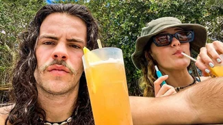 Γαία Μερκούρη-Άγγελος Λάτσιος | Η νέα καλλιτεχνική φωτογραφία του ζευγαριού με θέα το ηλιοβασίλεμα