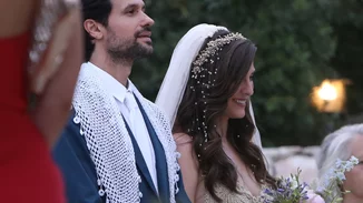 Ορφέας Αυγουστίδης - Γεωργία Κρασσά | Παντρεύτηκαν και βάφτισαν τον γιο τους (φωτό)