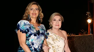 Τρεις γενιές | Η σπάνια φωτογραφία της Μαριάννας Β. Βαρδινογιάννη με την κόρη της, Χριστιάννα Γουλανδρή, και την εγγονή της, Μαριάννα Λαιμού