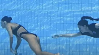 Προπονήτρια σώζει κολυμβήτρια όταν εκείνη λιποθυμά κατά τη διάρκεια αγώνων μες στην πισίνα