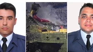 Θρήνος για τους δύο πιλότους του Canadair στην Κάρυστο | Η τελευταία μοιραία ρίψη νερού