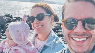 Η Μπέττυ Μαγγίρα εμφανίστηκε on air έχοντας στην αγκαλιά της την 6 μηνών κόρη του Δημήτρη Μακαλιά και της Αντιγόνης Ψυχράμη