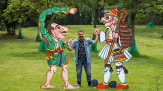 "Θησέας και Μινώταυρος" | Ο Καραγκιόζης στον Κήπο του Μεγάρου