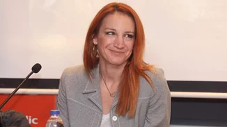 Στεφανία Γουλιώτη | Η κομψή εμφάνιση, φορώντας τον πιο διαχρονικό συνδυασμό