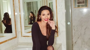 Ανανεωμένη η Ηλιάνα Παπαγεωργίου | Η νέα σέξι φωτογράφιση σε μπάνιο με total black look