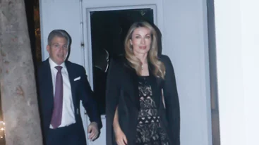 Μαριέττα Χρουσαλά & Λέων Πατίτσας | Μαζί στη δεξίωση της Kimberly Guilfoyle